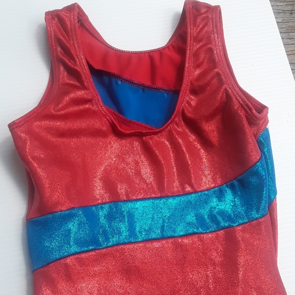 G k Elite sportswear Girl size large leotard - Picture 14 of 14
